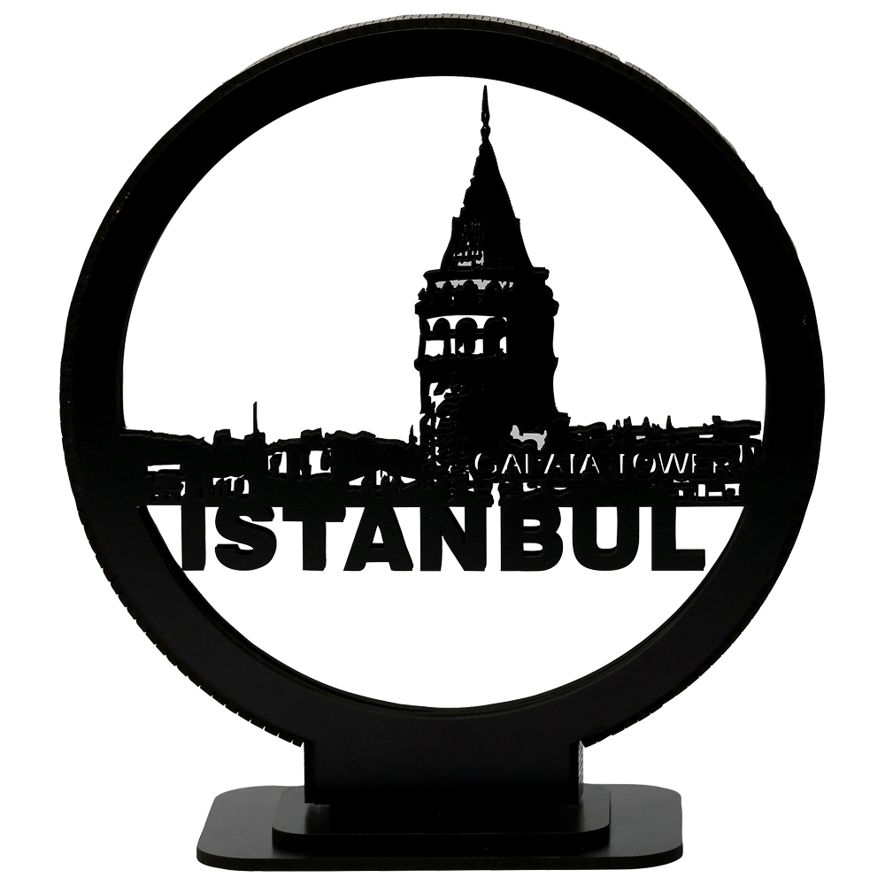 İSTANBUL SİLÜET ÇERÇEVELİ AYDINLATMA
